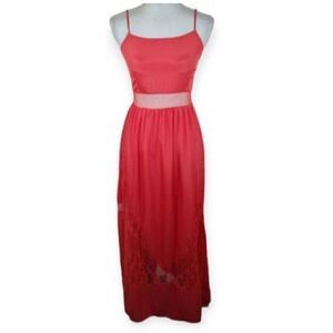 ALI & KRIS CORAL MAXI DRESS SZ.S EUC